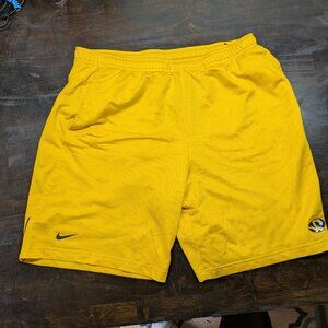 Mizzou Nike Shorts/Gold